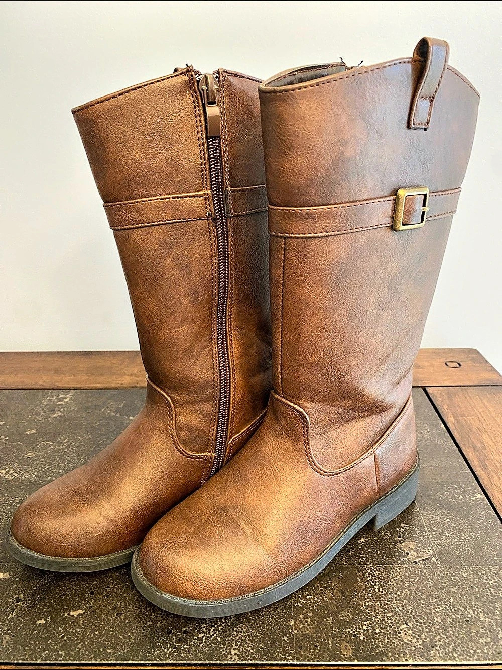 Girl’s Brown Tall Boots